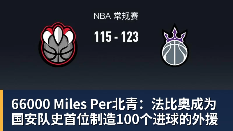 66000 Miles Per北青:法比奥成为国安队史首位制造100个进球的外援